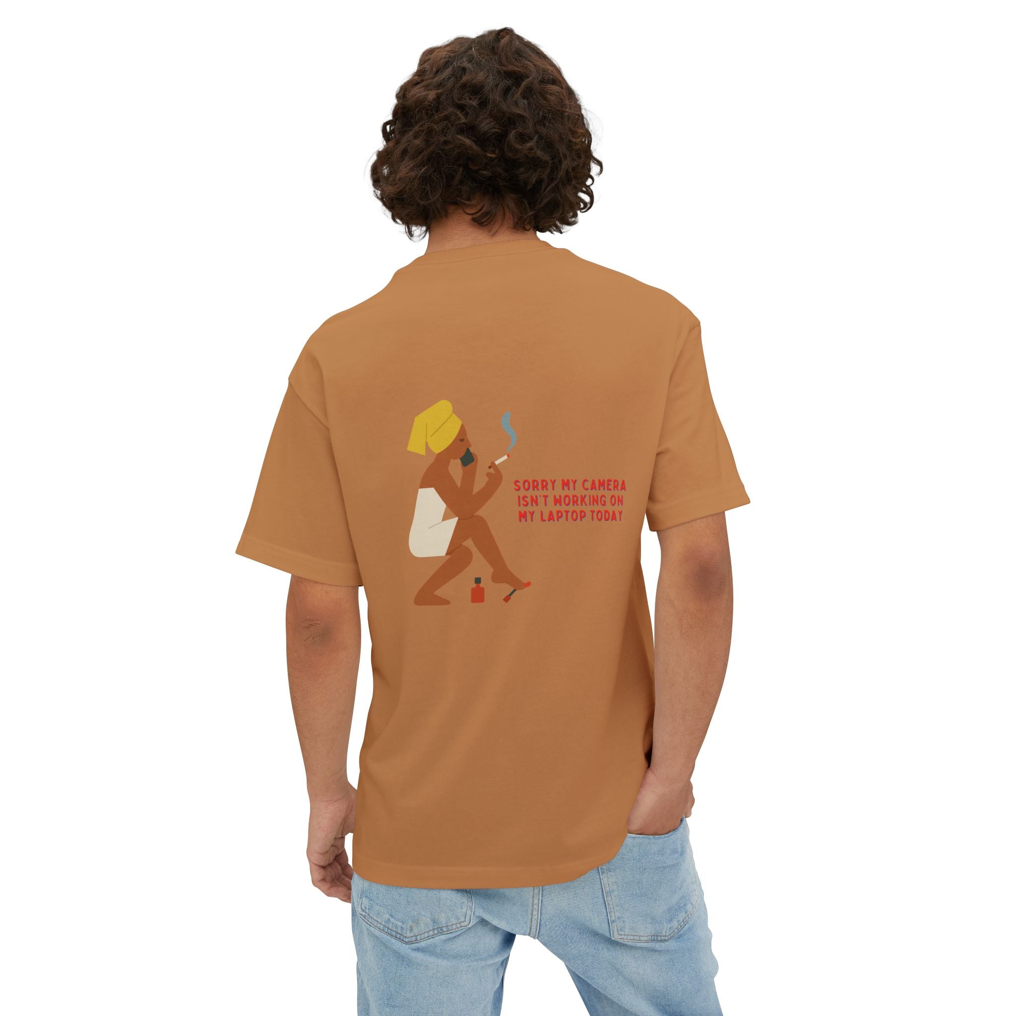 WFH Day Oversize Unisex Graphic Tee