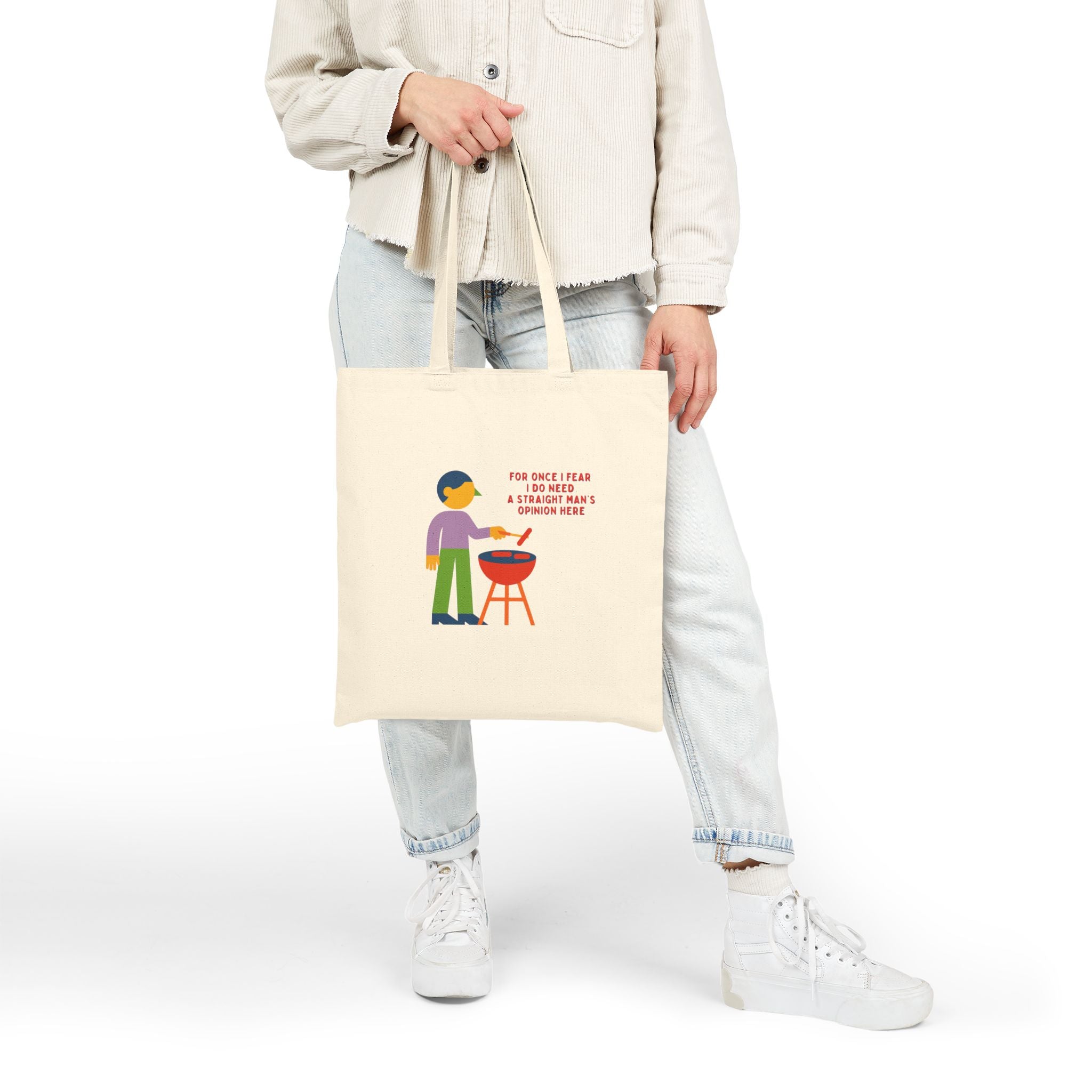 Uh-Oh Cotton Canvas Tote