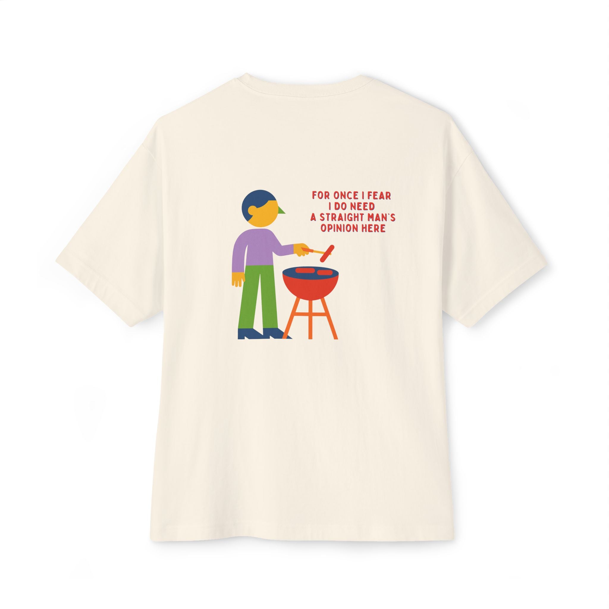 Uh-Oh Oversize Unisex Graphic Tee