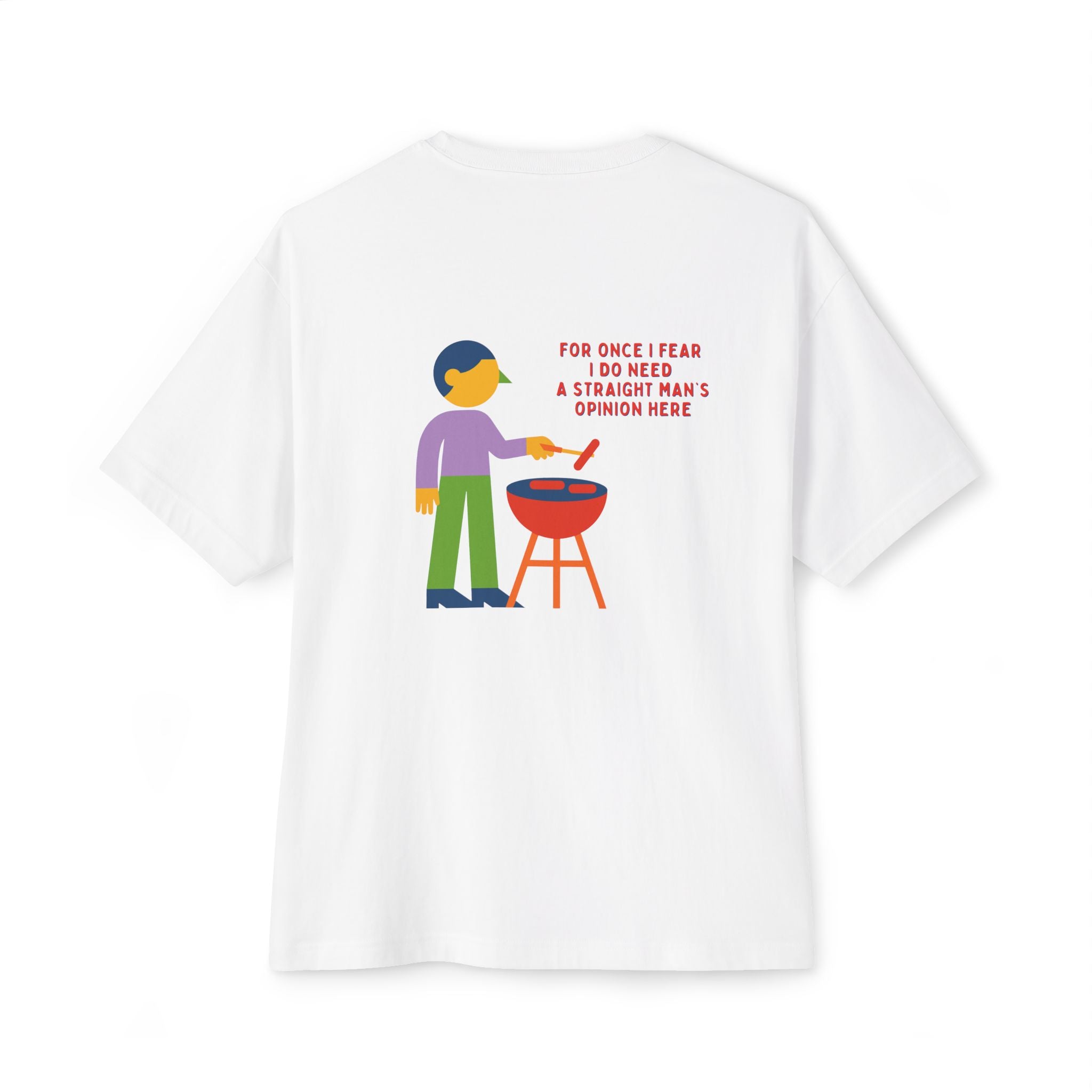 Uh-Oh Oversize Unisex Graphic Tee