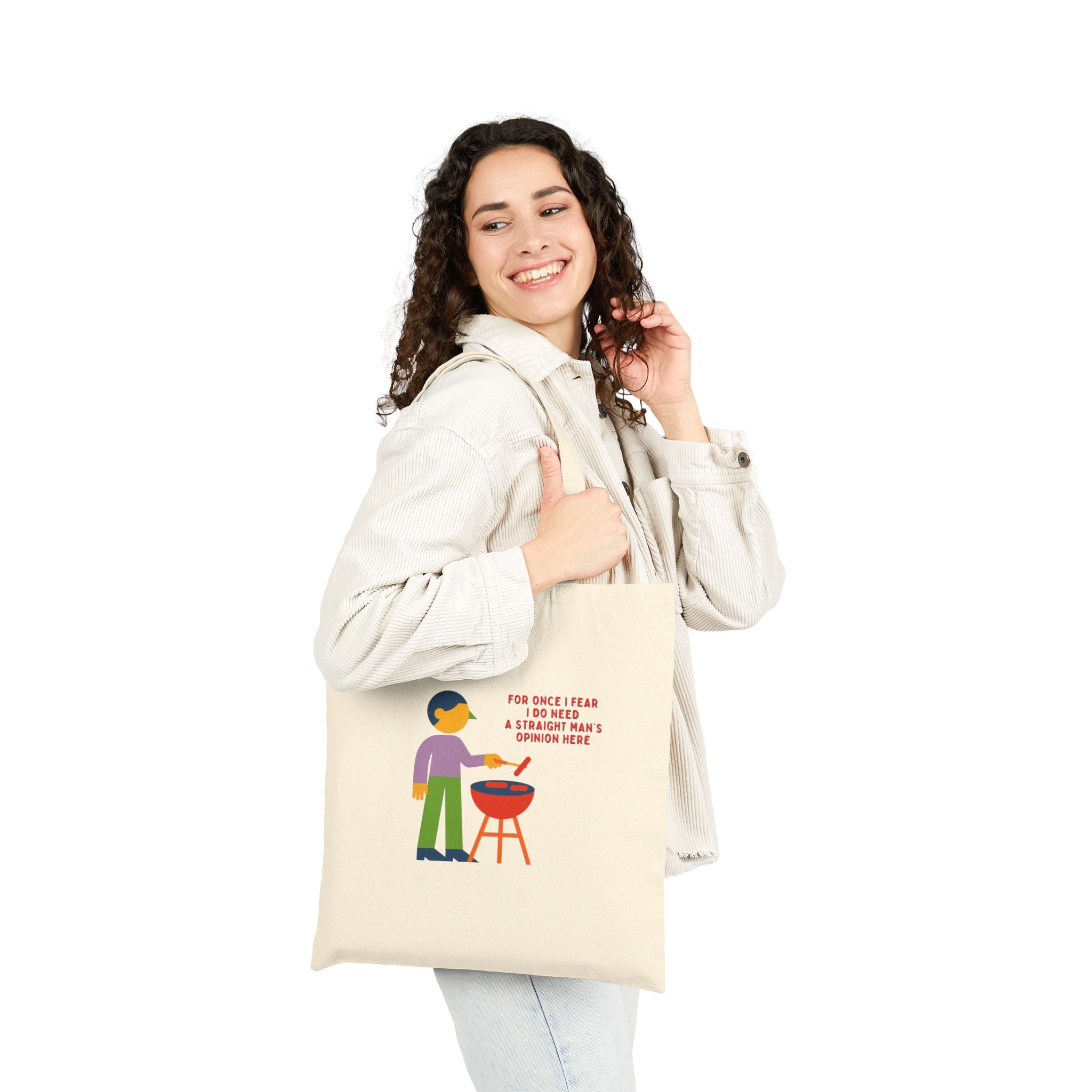 Uh-Oh Cotton Canvas Tote