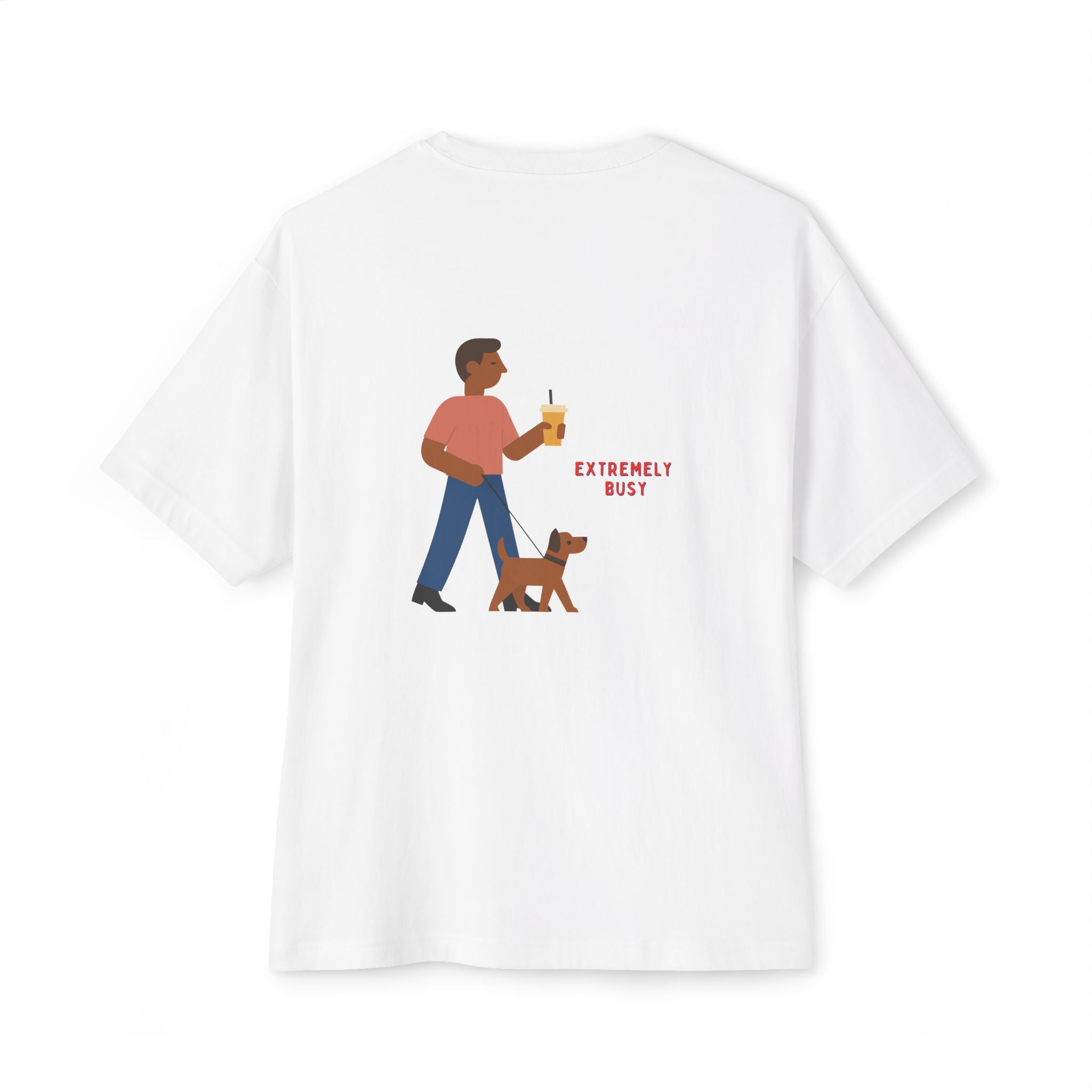 Extremely Busy Oversize Unisex Graphic Tee