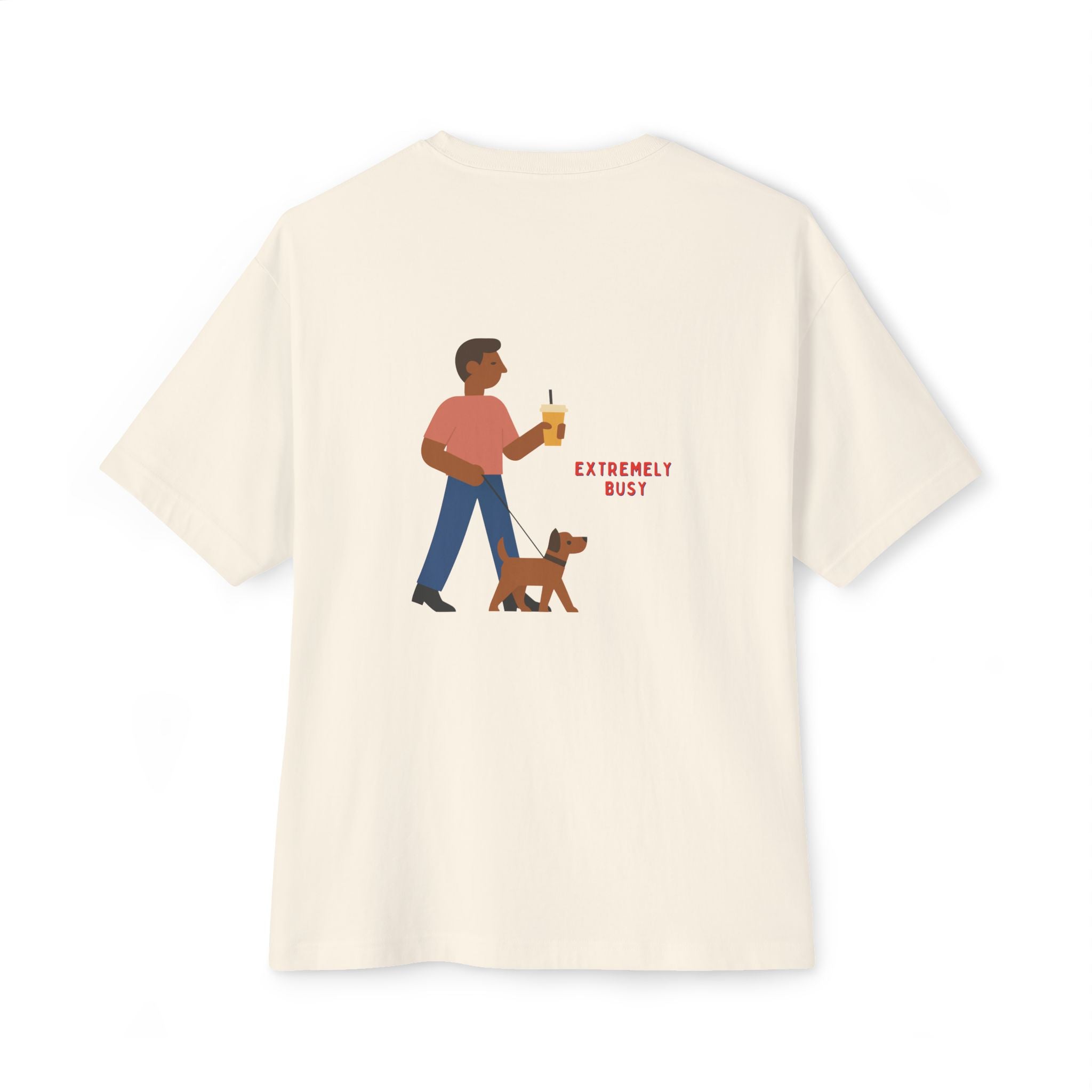 Extremely Busy Oversize Unisex Graphic Tee