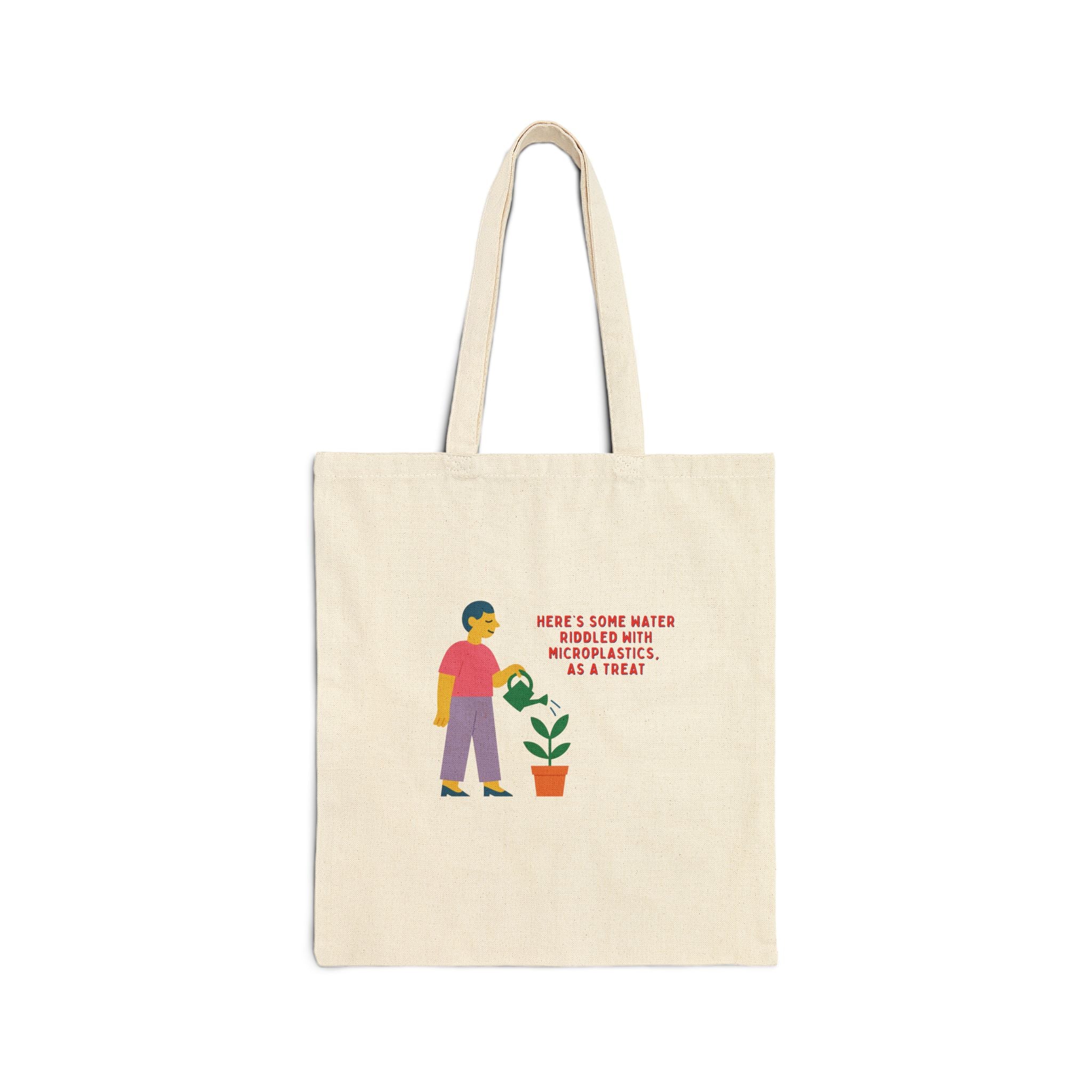 Plant Parenthood Cotton Canvas Tote