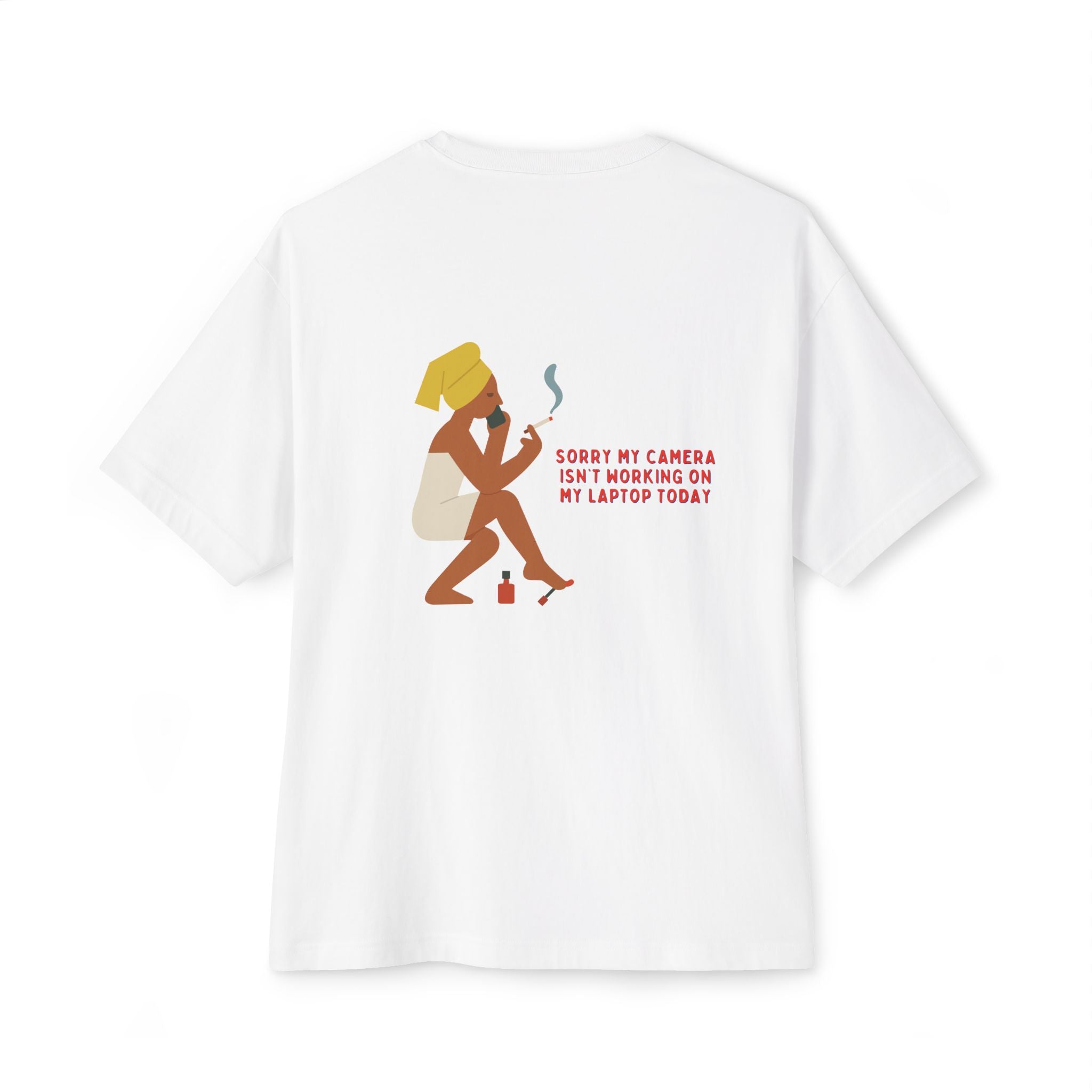 WFH Day Oversize Unisex Graphic Tee