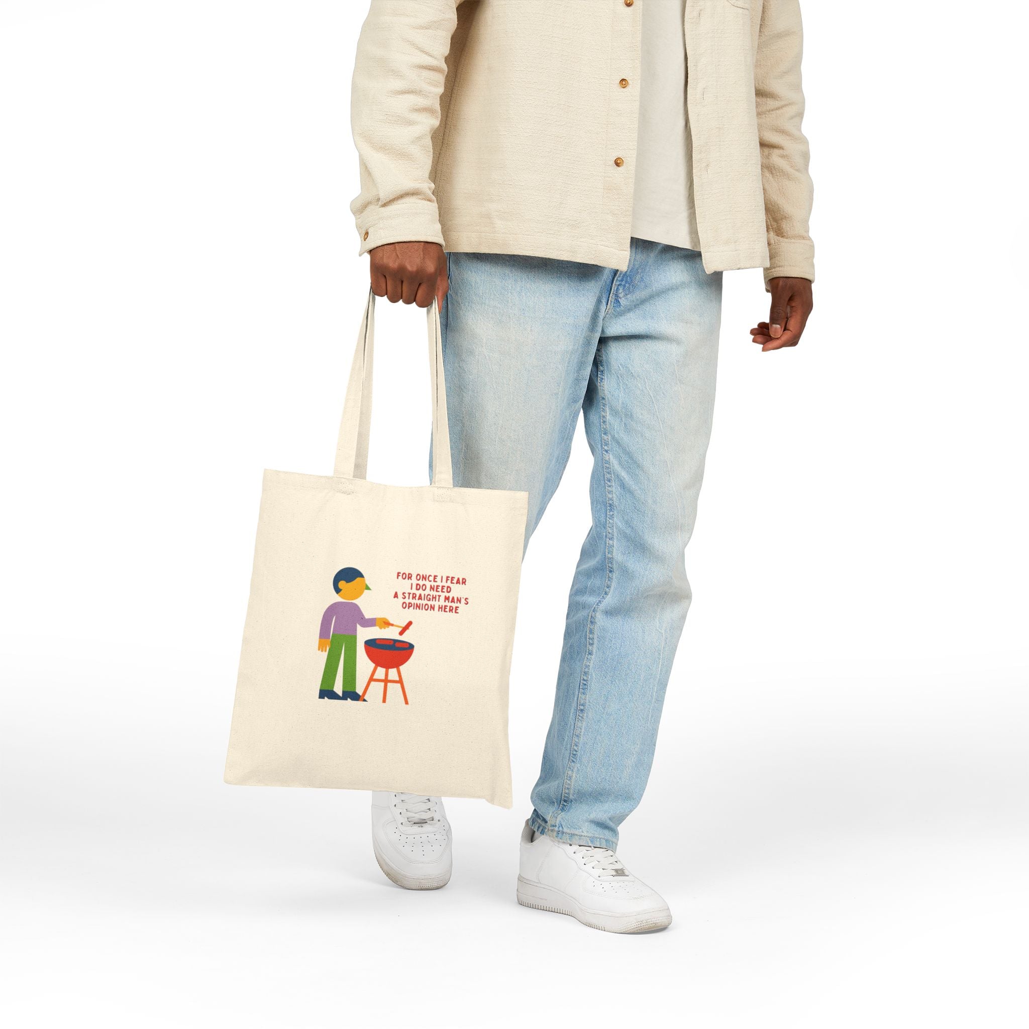 Uh-Oh Cotton Canvas Tote