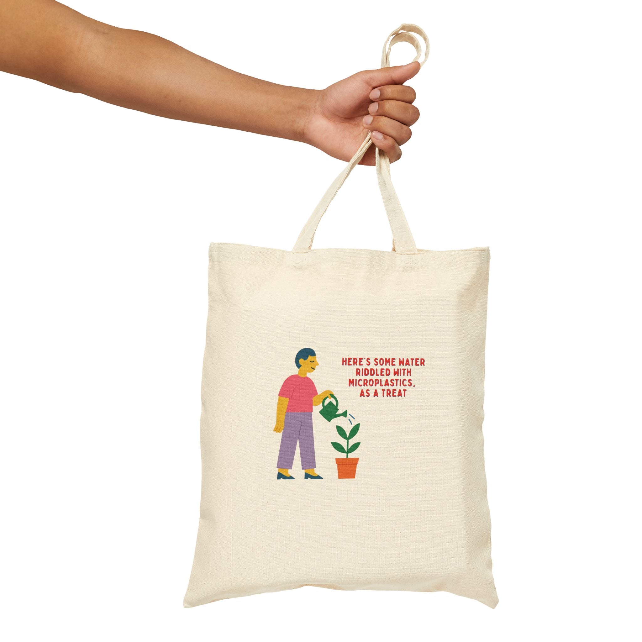 Plant Parenthood Cotton Canvas Tote