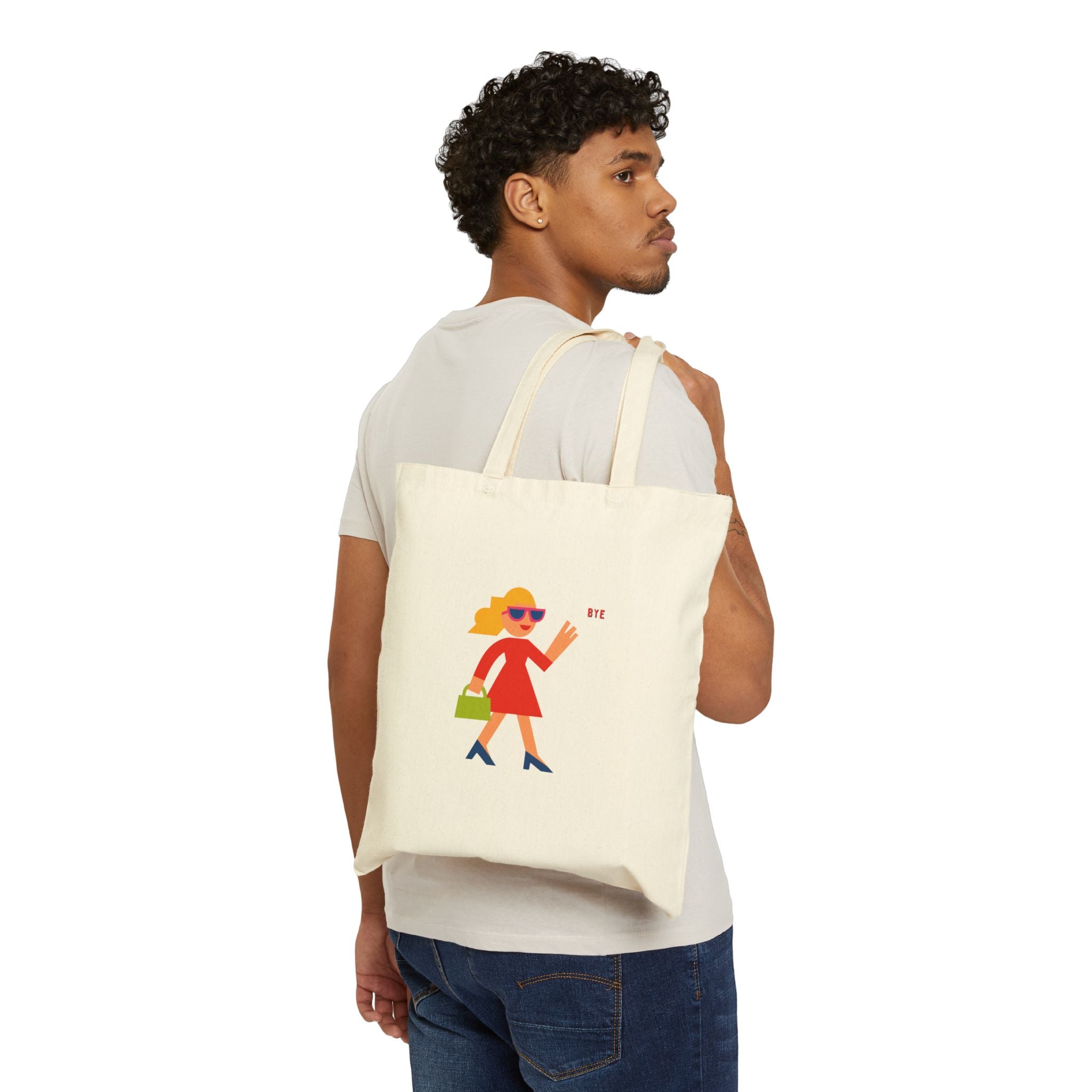 Bye Cotton Canvas Tote
