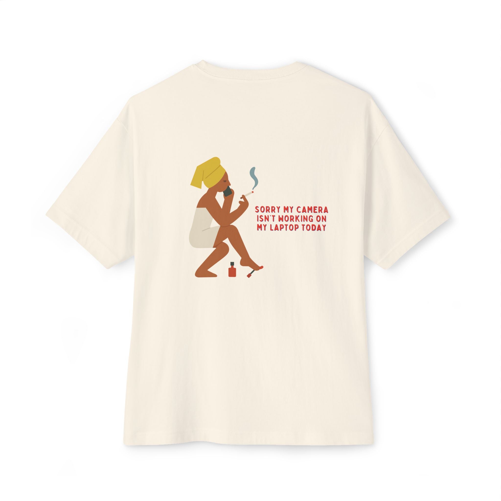 WFH Day Oversize Unisex Graphic Tee