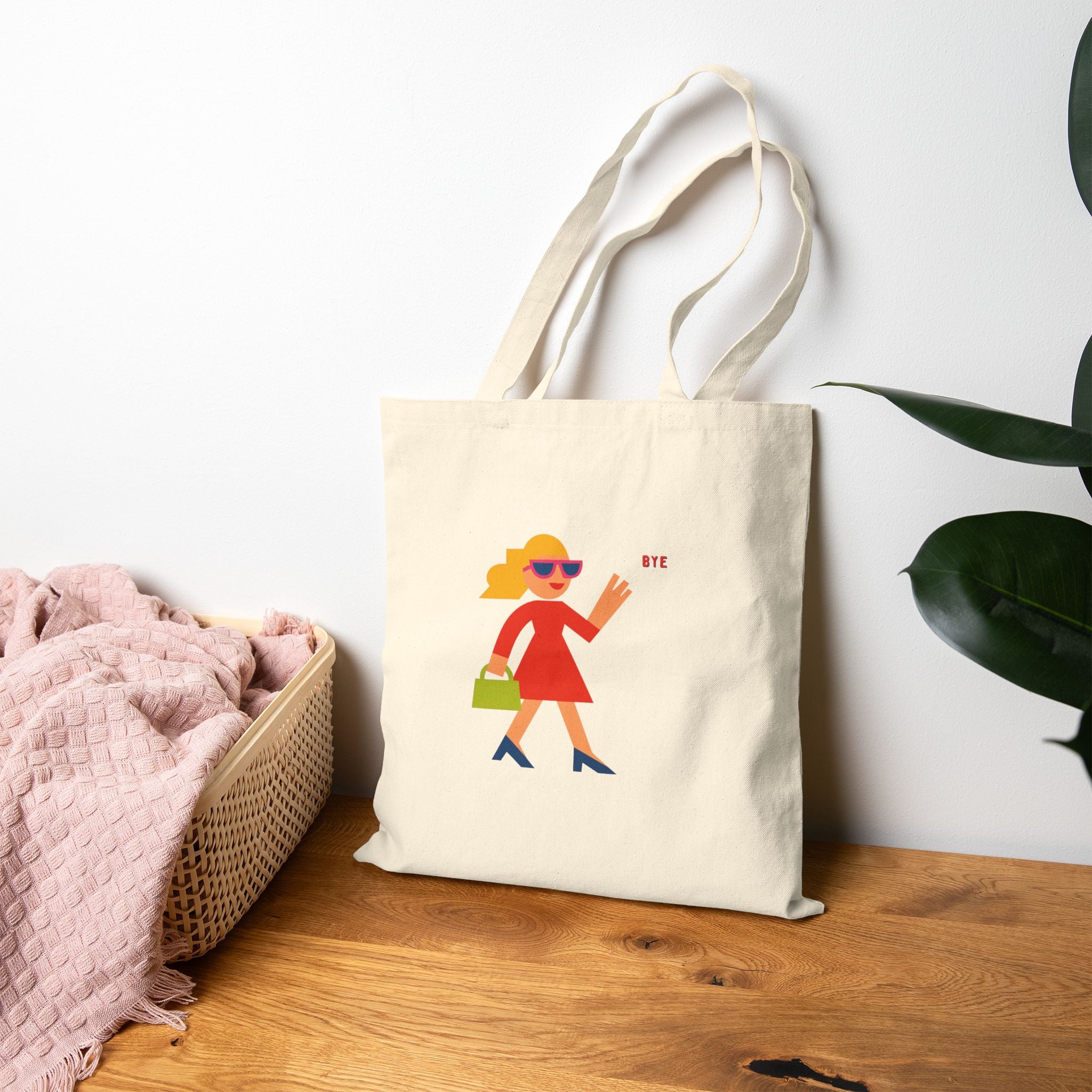 Bye Cotton Canvas Tote