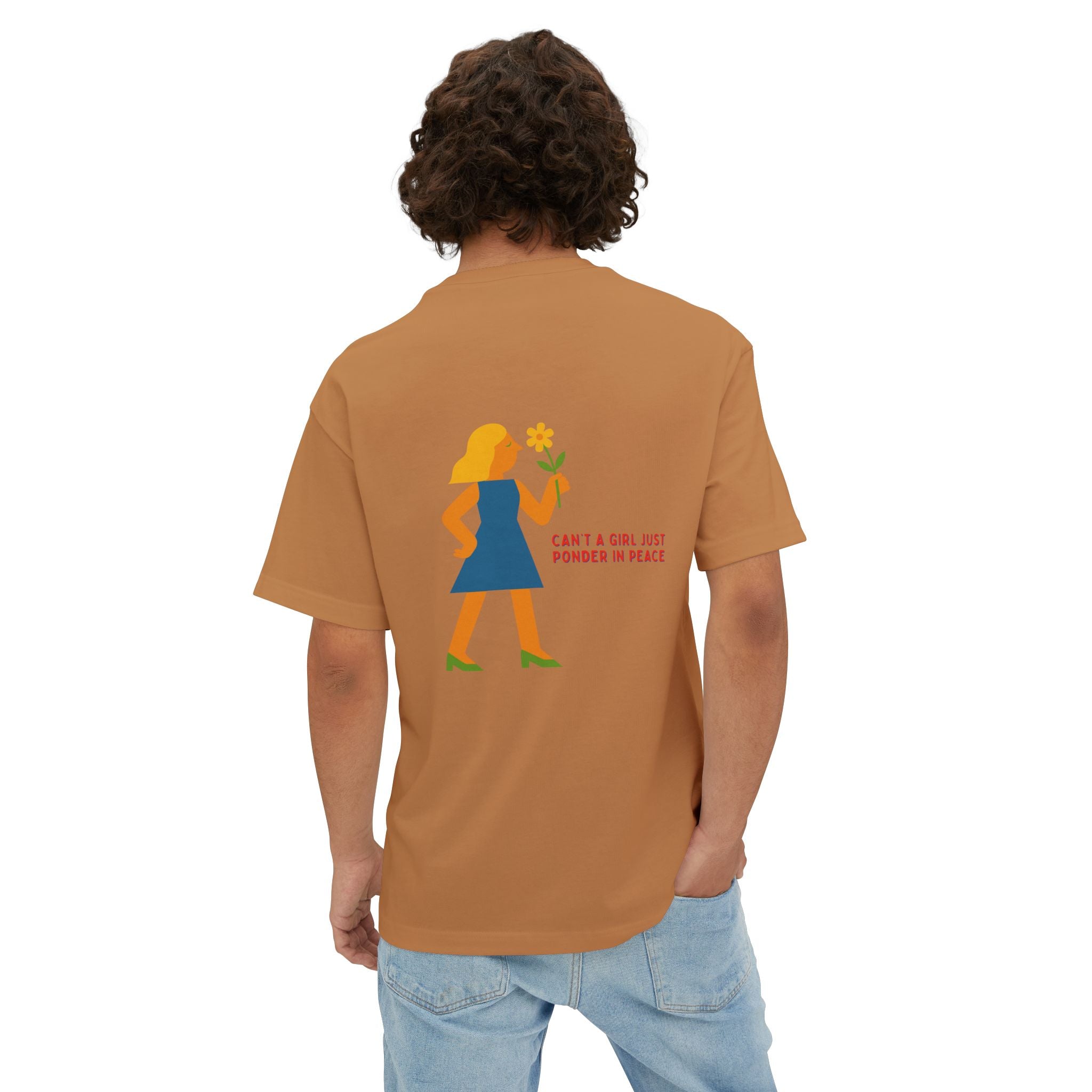 Flower Girl Oversize Unisex Graphic Tee