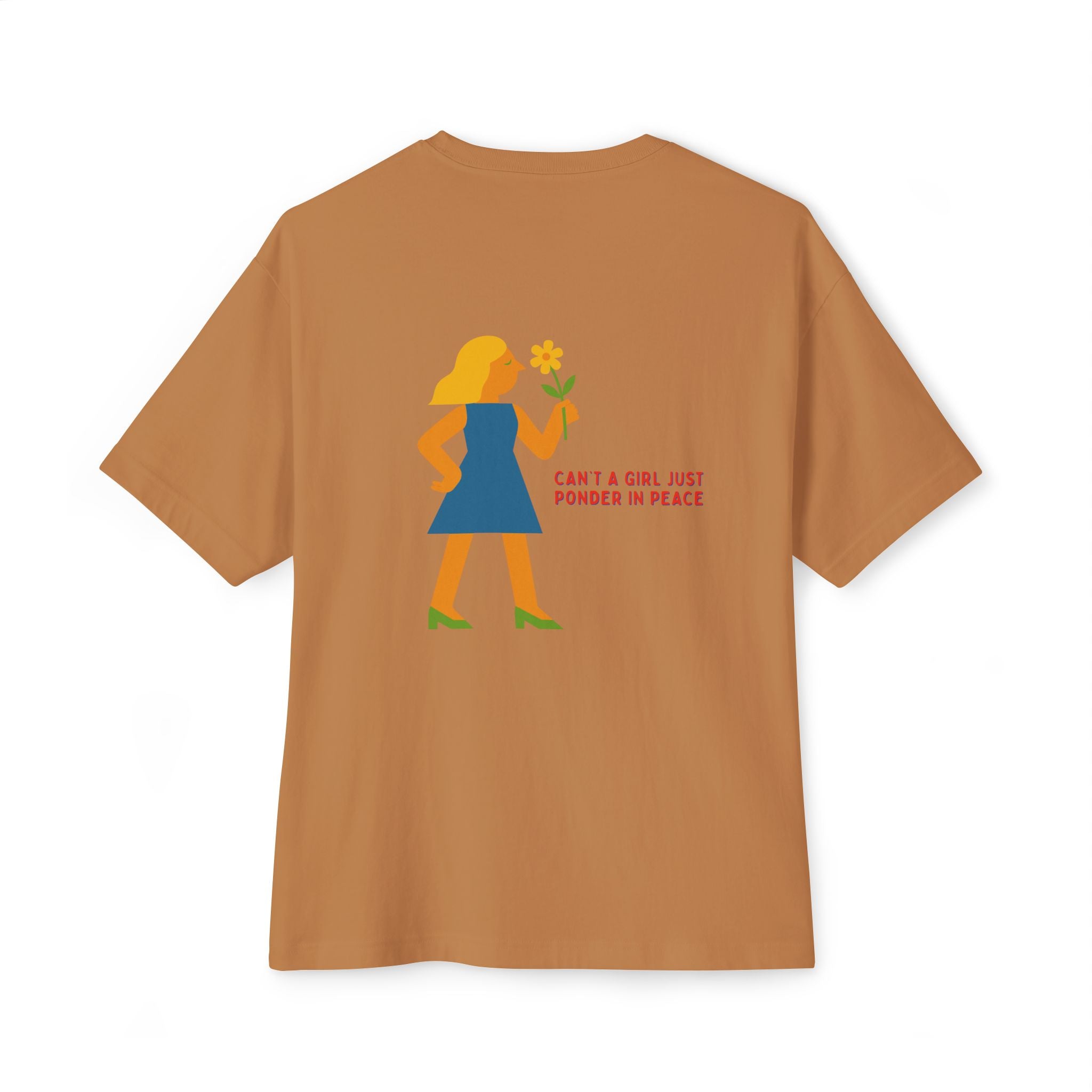 Flower Girl Oversize Unisex Graphic Tee