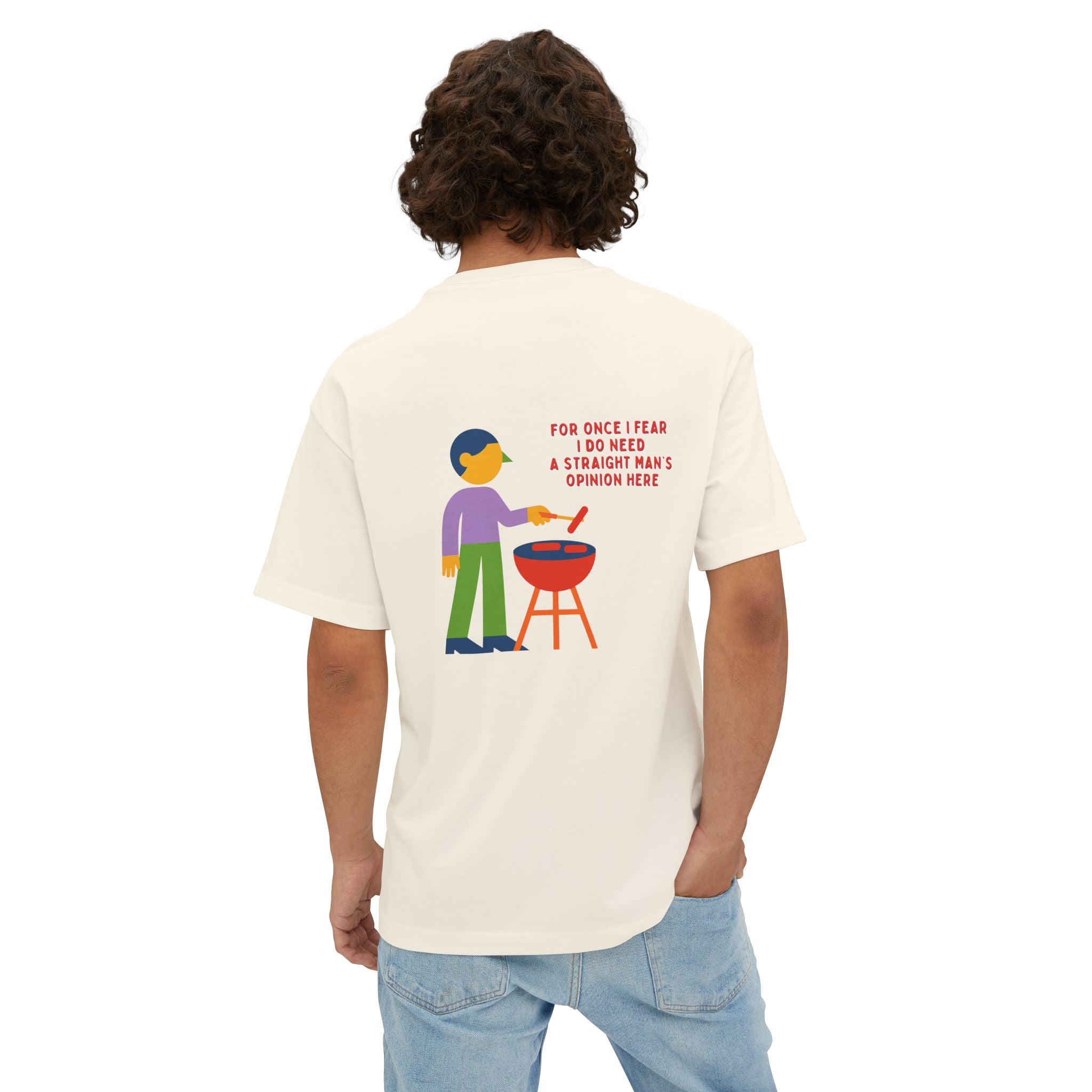 Uh-Oh Oversize Unisex Graphic Tee