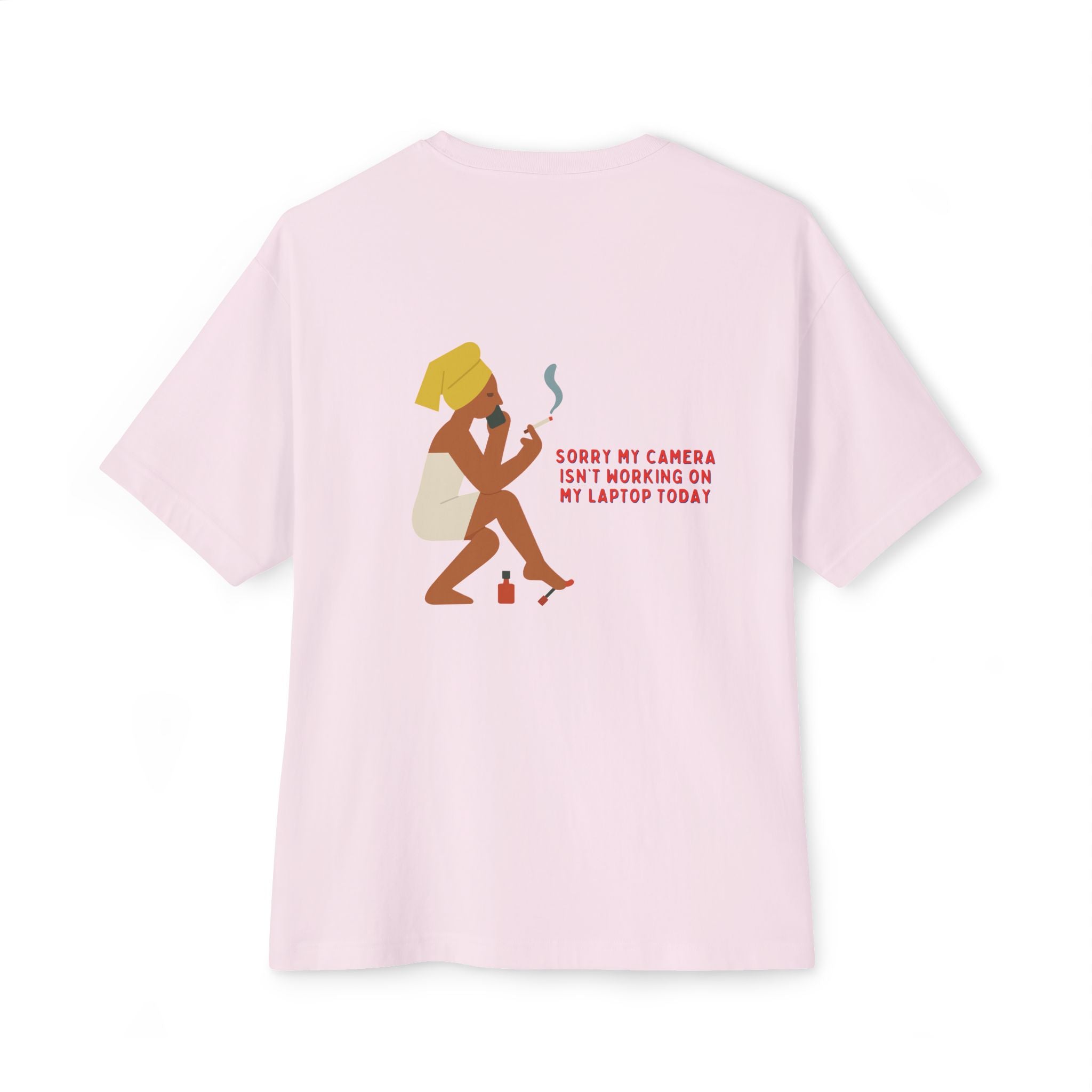 WFH Day Oversize Unisex Graphic Tee