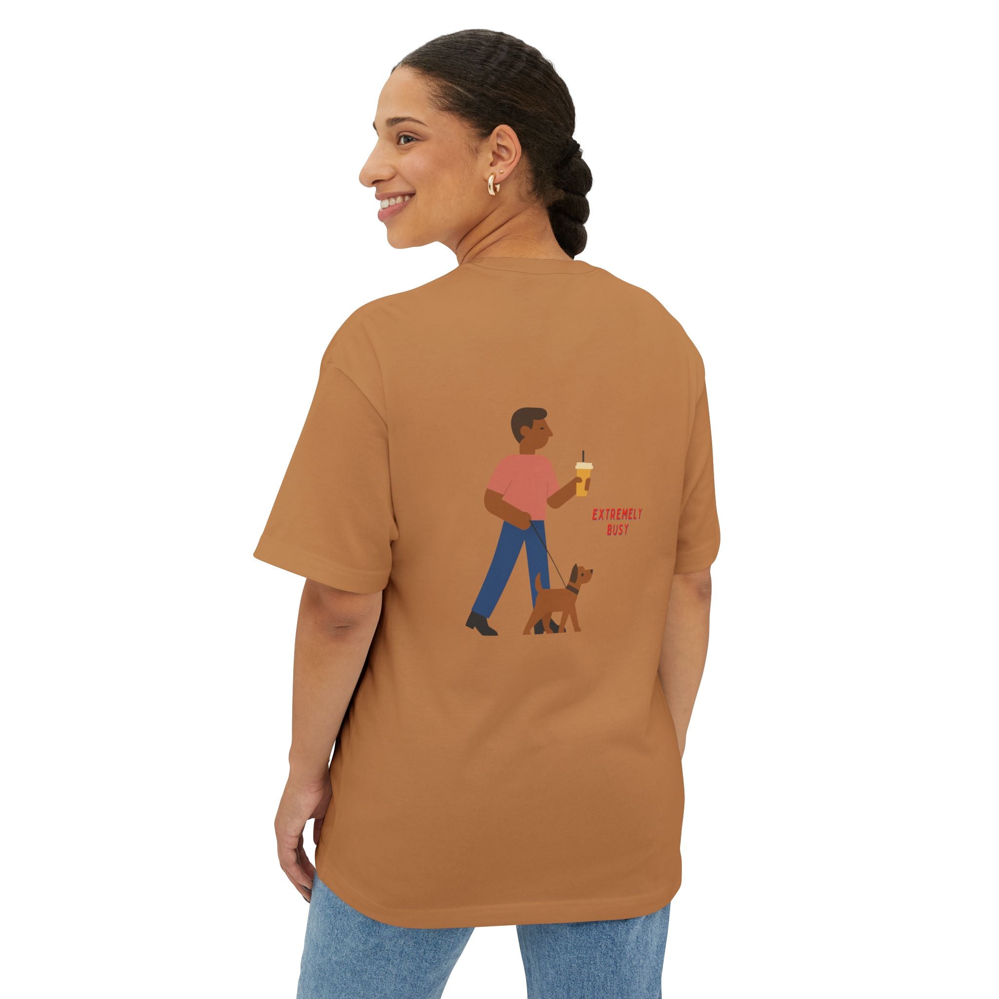 Extremely Busy Oversize Unisex Graphic Tee