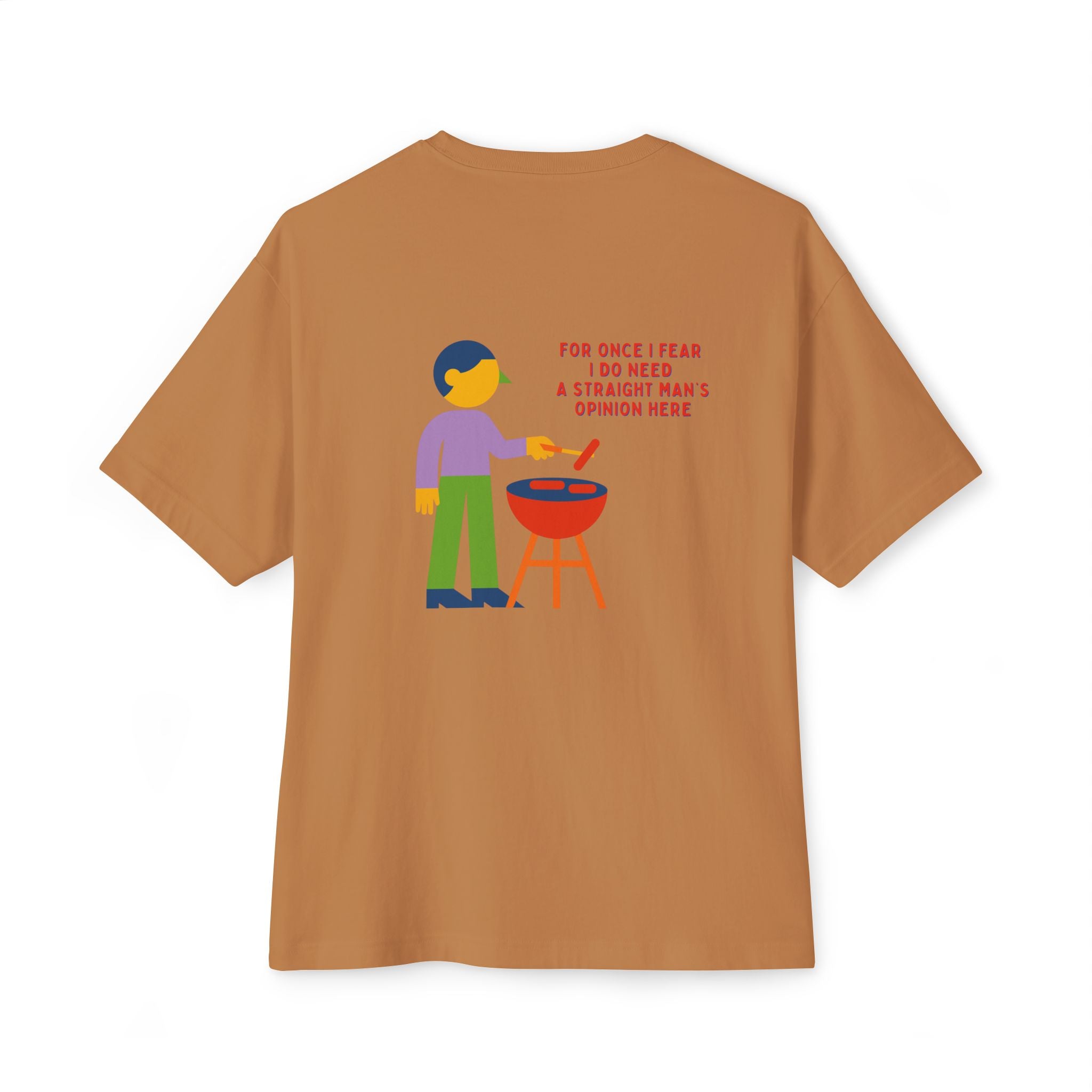 Uh-Oh Oversize Unisex Graphic Tee