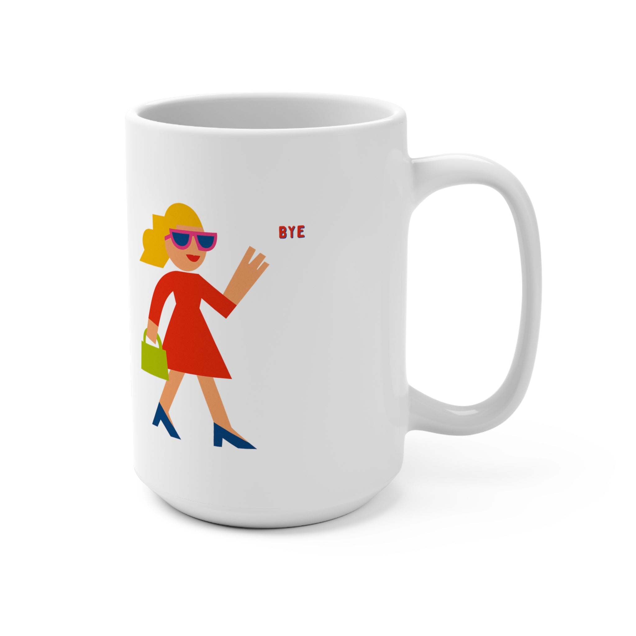 Bye Ceramic Mug