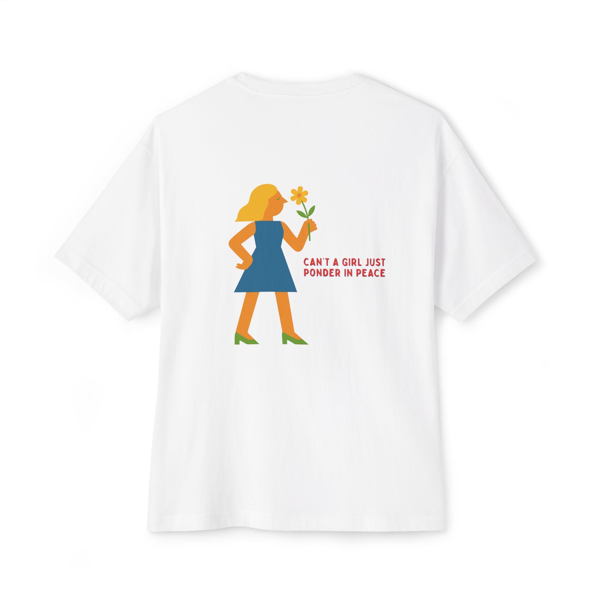 Flower Girl Oversize Unisex Graphic Tee