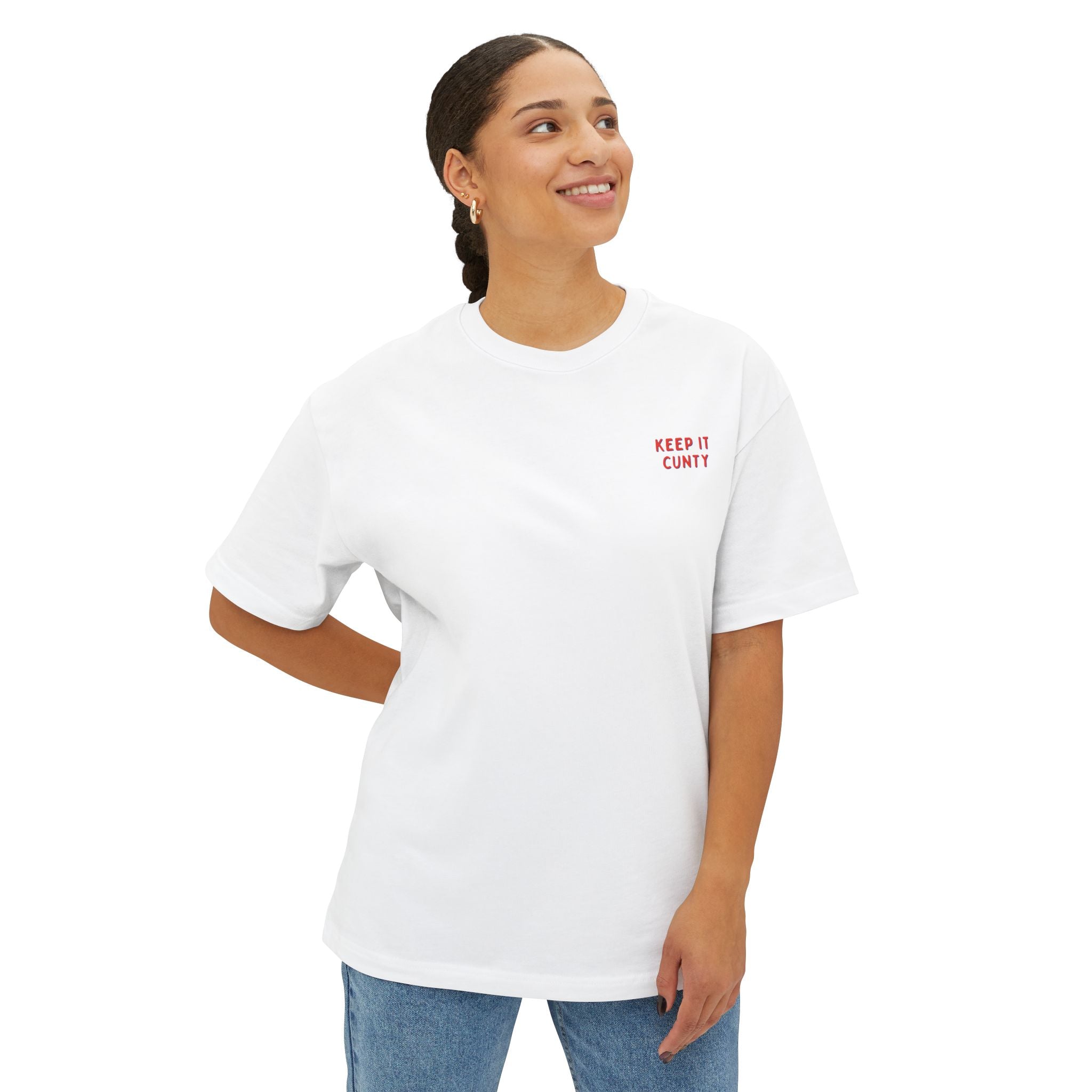 Bye Oversize Unisex Graphic Tee