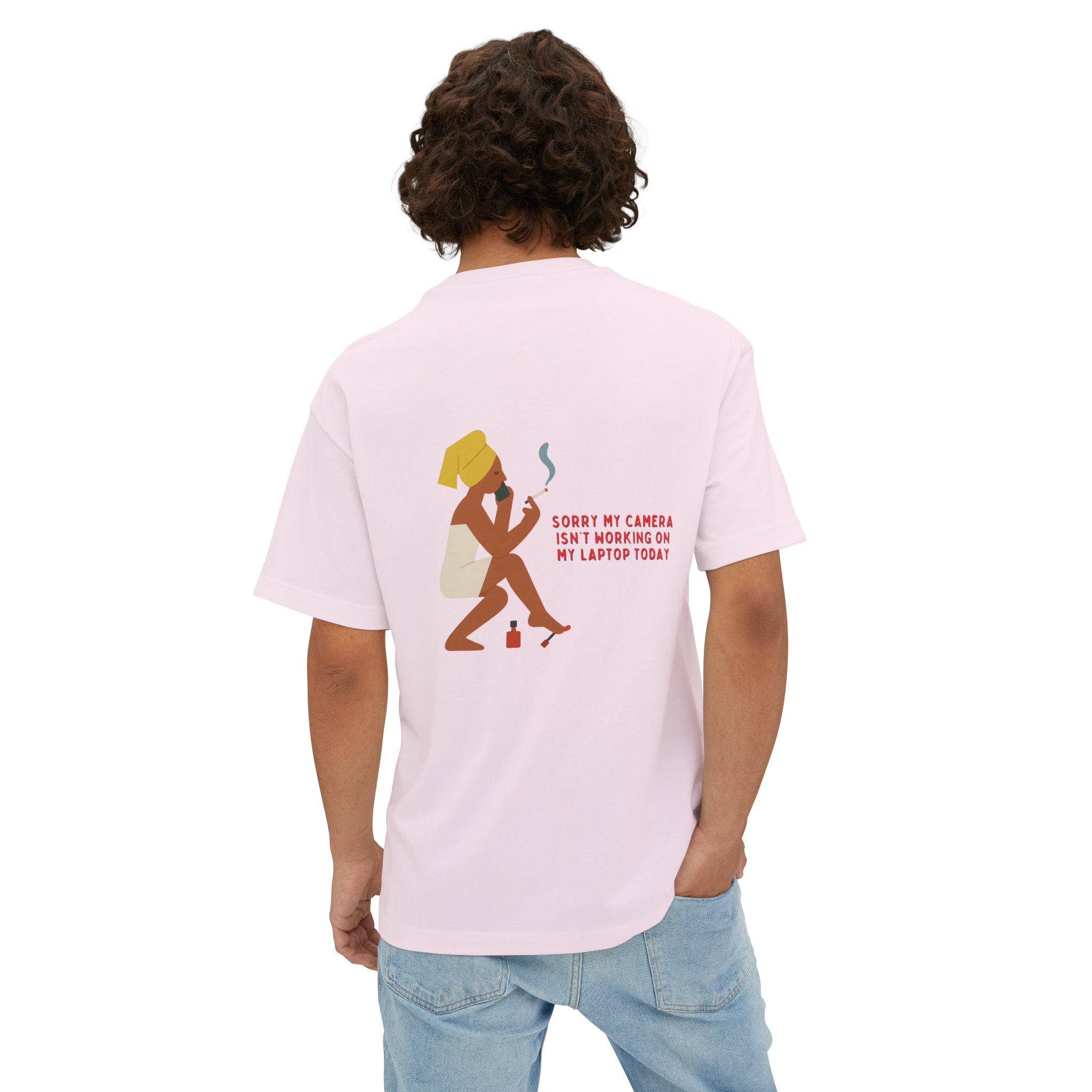 WFH Day Oversize Unisex Graphic Tee
