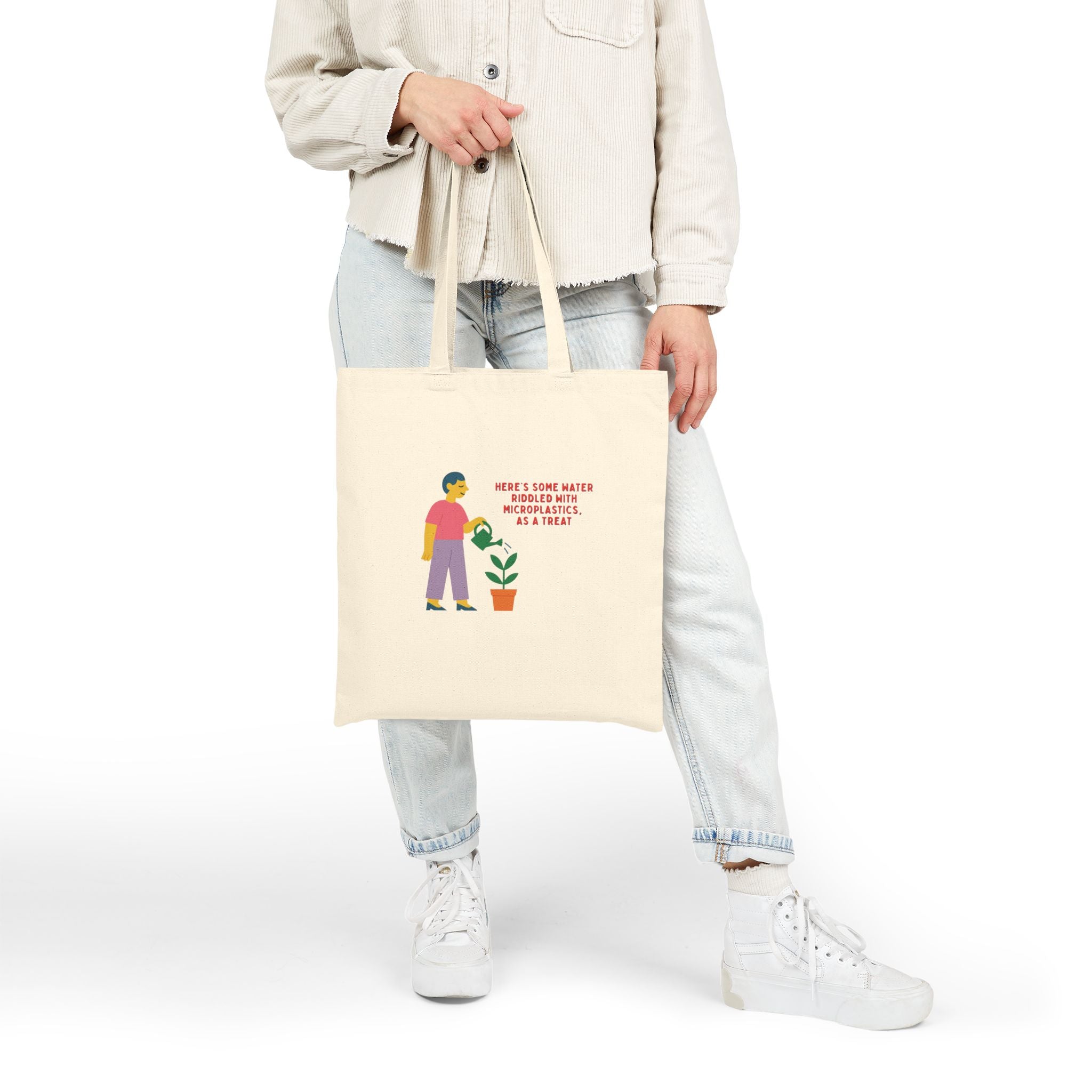 Plant Parenthood Cotton Canvas Tote