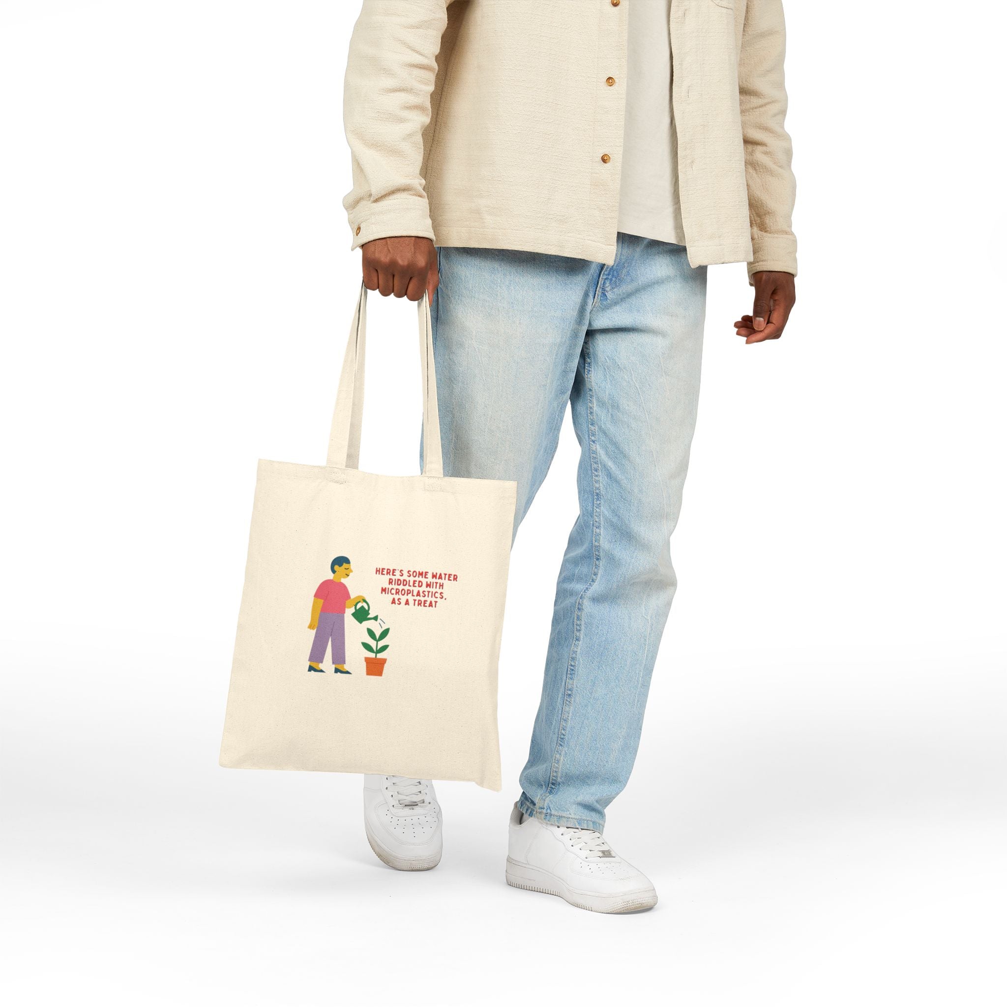 Plant Parenthood Cotton Canvas Tote