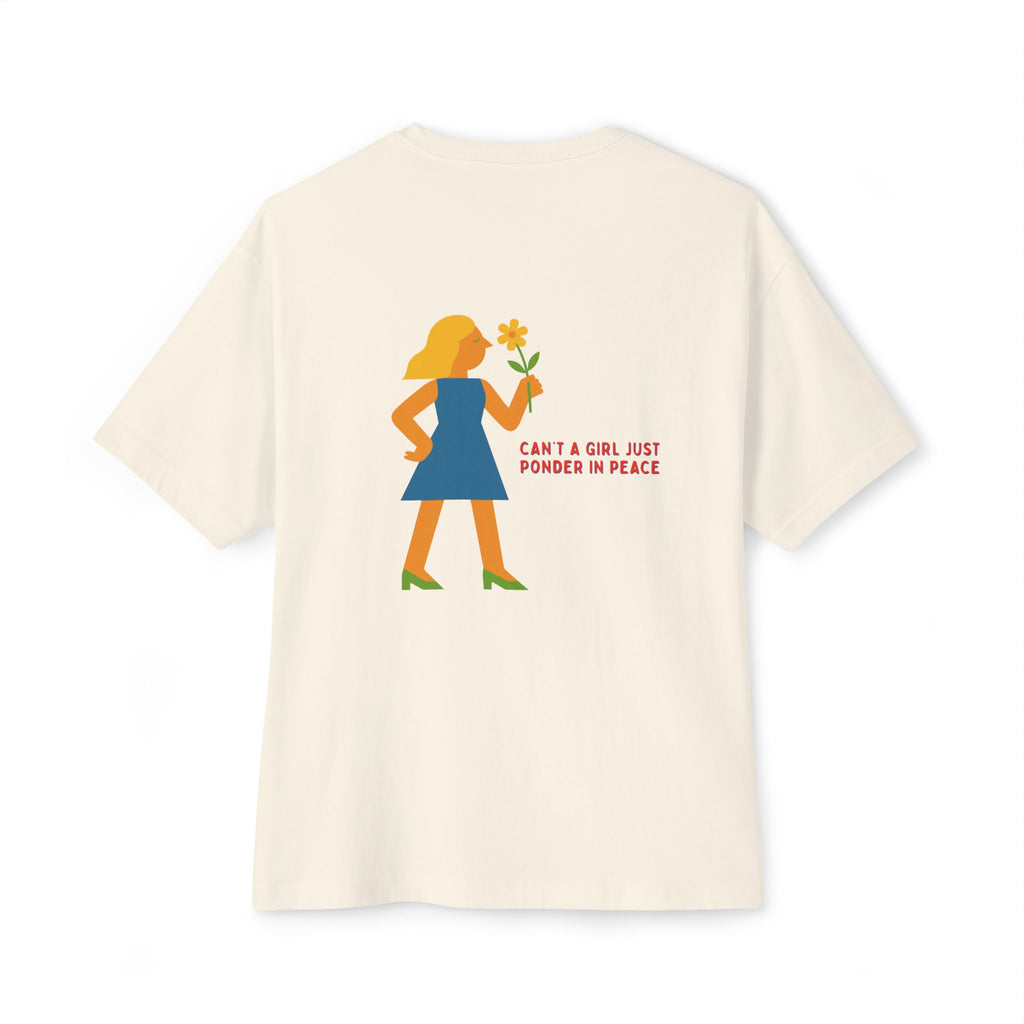 Flower Girl Oversize Unisex Graphic Tee