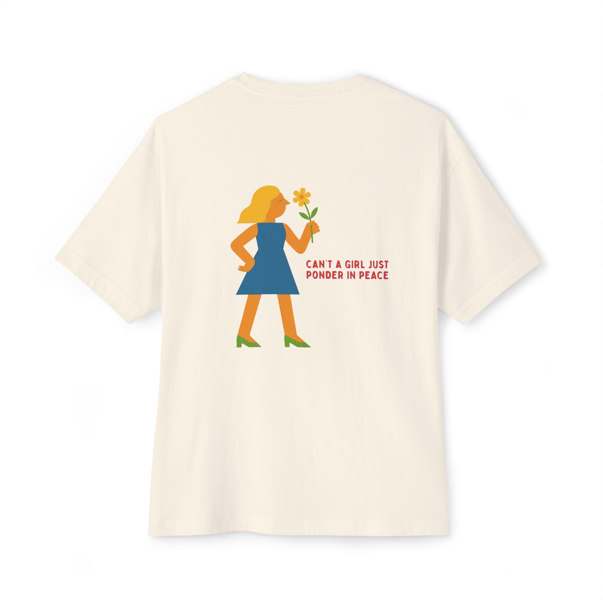 Flower Girl Oversize Unisex Graphic Tee