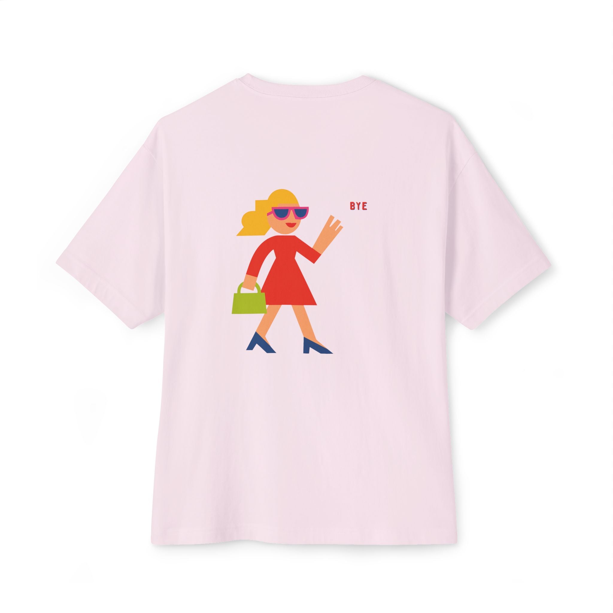 Bye Oversize Unisex Graphic Tee